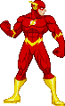 Flash (Wally West): scratch-made, Justice League Task Force SNES win pose