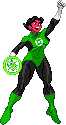 Green Lantern - Katma Tui: 2021, ring raised