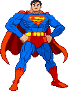 Superman: Akimbo stand, scratch-made