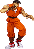 Guy: scratch-made, 2020, Final Fight - fight stance