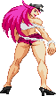 Poison: 2024, updated 2025, scratch-made, back turned pose based partially on official art, Final Fight outfit in-game colors