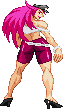 Poison: 2024, updated 2025, scratch-made, back turned pose based partially on official art, Final Fight CD USA outfit