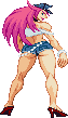 Poison: 2024, updated 2025, scratch-made, back turned pose based partially on official art, Street Fighter III outfit