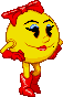 Ms. Pac-Man: scratch-made sprite