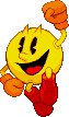 Pac-Man: 2020, Pac-Mania art pose