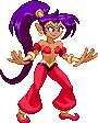Shantae: 2022,scratch-made sprite