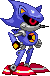 Metal Sonic: 2025, classic era, Sonic CD stance Metal Sonic: 2025, classic era, Sonic CD stance