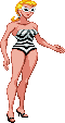 Barbie: 2023, 1959 swimsuit