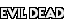 Evil Dead - serif logo