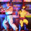 Ryu with Marvel Legends Wolverine