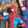 Marvel Legends - Spider-Man arcade lineup quick pic (old collection)