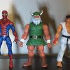 Gilius with Marvel Legends Spider-Man and Jada Toys Ryu