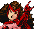 Scarlet Witch: art by Andy Kubert