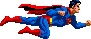 Superman: h-scroll scene idle