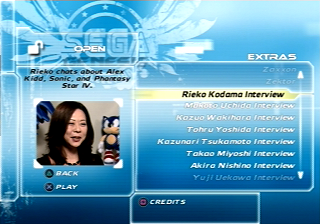 Oh snap! Unlockable interview with Rieko Kodama!