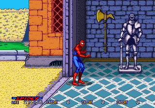 Chapter 4, after the Sandman fight, a familiar golden axe is seen on the wall. Hmmm...